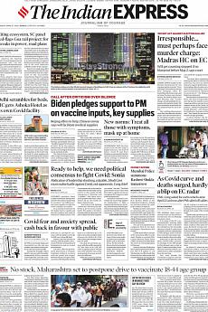The Indian Express Mumbai - April 27th 2021