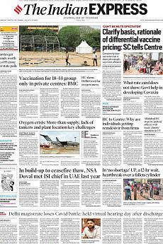 The Indian Express Mumbai - April 28th 2021