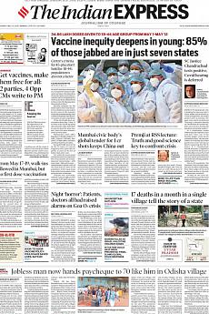 The Indian Express Mumbai - May 13th 2021