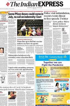 The Indian Express Mumbai - May 28th 2021