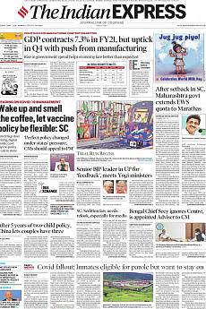The Indian Express Mumbai - June 1st 2021