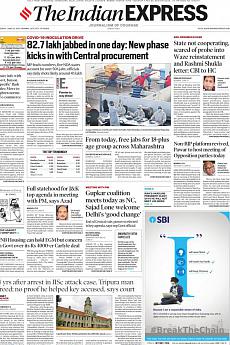 The Indian Express Mumbai - June 22nd 2021