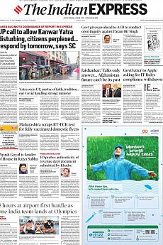 The Indian Express Mumbai - July 15th 2021