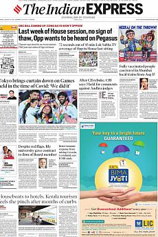 The Indian Express Mumbai - August 9th 2021