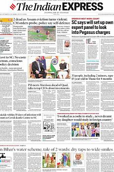 The Indian Express Mumbai - September 24th 2021