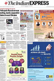 The Indian Express Mumbai - February 23rd 2022