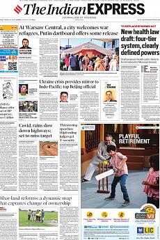 The Indian Express Mumbai - March 21st 2022