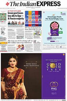 The Indian Express Mumbai - March 31st 2022