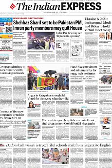 The Indian Express Mumbai - April 11th 2022
