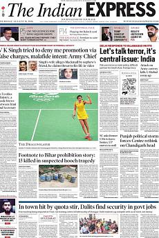 The Indian Express Delhi - August 18th 2016
