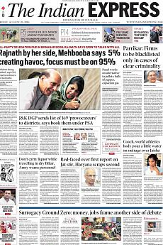 The Indian Express Delhi - August 26th 2016