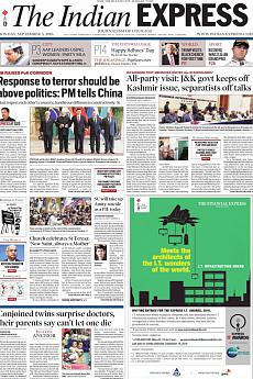 The Indian Express Delhi - September 5th 2016