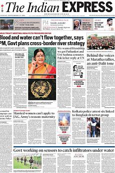The Indian Express Delhi - September 27th 2016