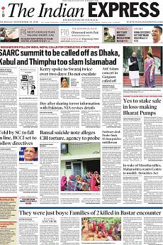 The Indian Express Delhi - September 29th 2016
