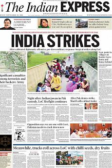 The Indian Express Delhi - September 30th 2016