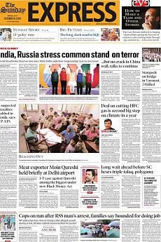 The Indian Express Delhi - October 16th 2016