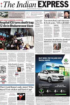 The Indian Express Delhi - October 18th 2016