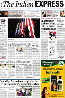 The Indian Express Delhi - November 8th 2016