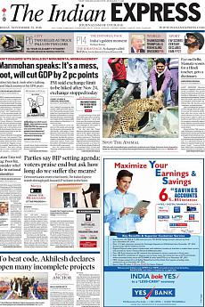 The Indian Express Delhi - November 25th 2016