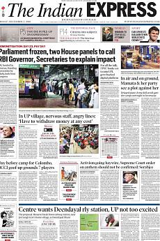 The Indian Express Delhi - December 2nd 2016