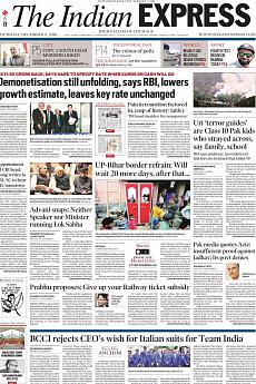 The Indian Express Delhi - December 8th 2016