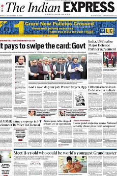 The Indian Express Delhi - December 9th 2016