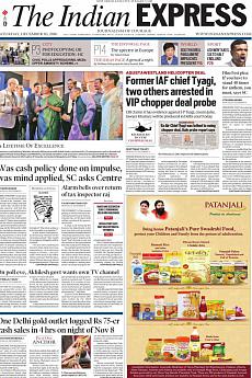 The Indian Express Delhi - December 10th 2016