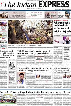 The Indian Express Delhi - December 12th 2016