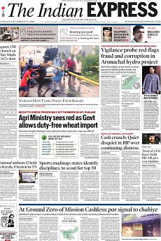 The Indian Express Delhi - December 13th 2016