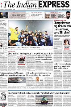 The Indian Express Delhi - December 19th 2016