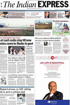 The Indian Express Delhi - December 28th 2016