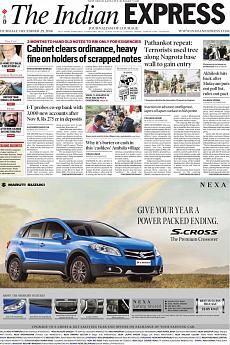 The Indian Express Delhi - December 29th 2016