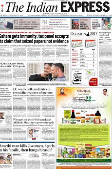 The Indian Express Delhi - January 5th 2017