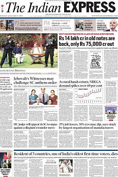 The Indian Express Delhi - January 9th 2017