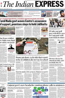 The Indian Express Delhi - January 20th 2017