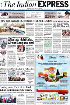 The Indian Express Delhi - January 23rd 2017