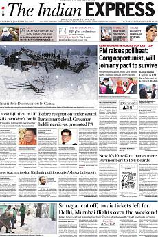 The Indian Express Delhi - January 28th 2017