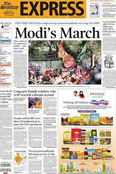 The Indian Express Delhi - March 12th 2017