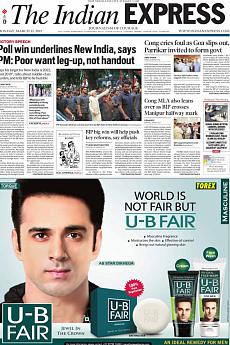 The Indian Express Delhi - March 13th 2017