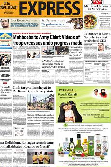 The Indian Express Delhi - April 16th 2017