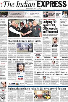 The Indian Express Delhi - April 18th 2017