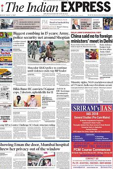 The Indian Express Delhi - May 5th 2017