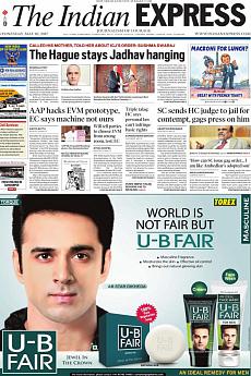 The Indian Express Delhi - May 10th 2017