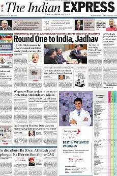 The Indian Express Delhi - May 19th 2017