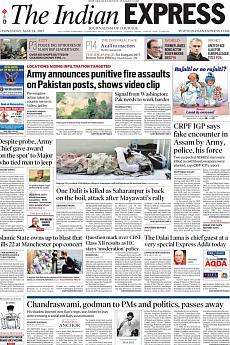 The Indian Express Delhi - May 24th 2017