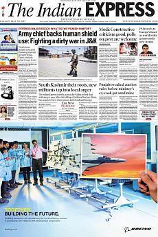 The Indian Express Delhi - May 29th 2017