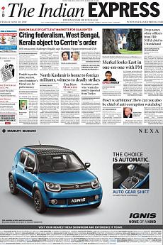 The Indian Express Delhi - May 30th 2017