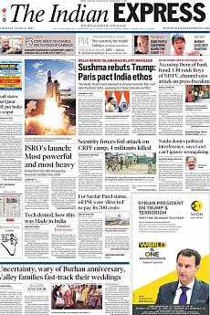 The Indian Express Delhi - June 6th 2017
