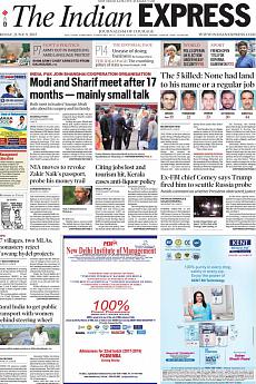The Indian Express Delhi - June 9th 2017
