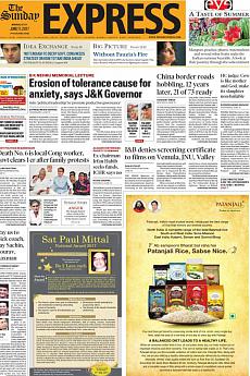The Indian Express Delhi - June 11th 2017